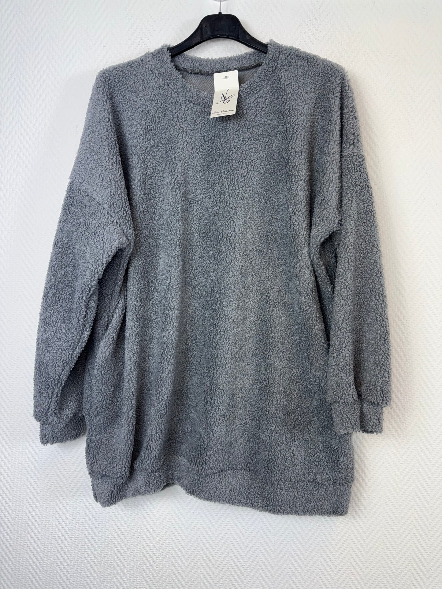 Fleece trui 44/46/48/50