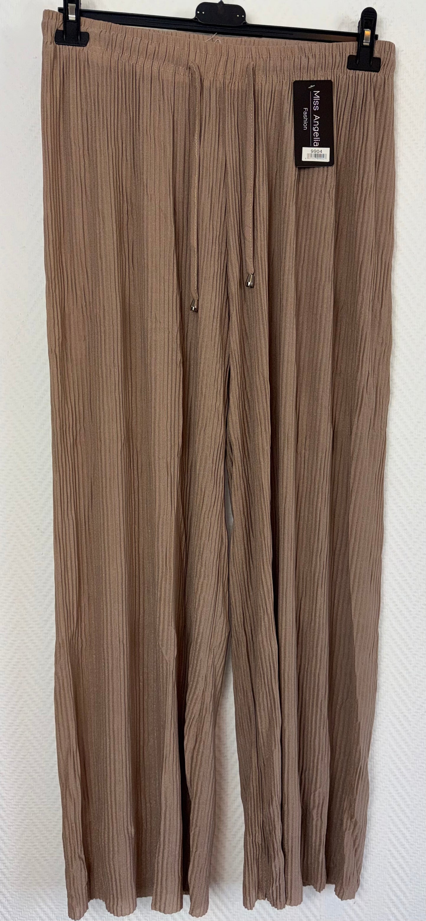 Plissé broek van Miss Angelia 40/42/44/46/48/50
