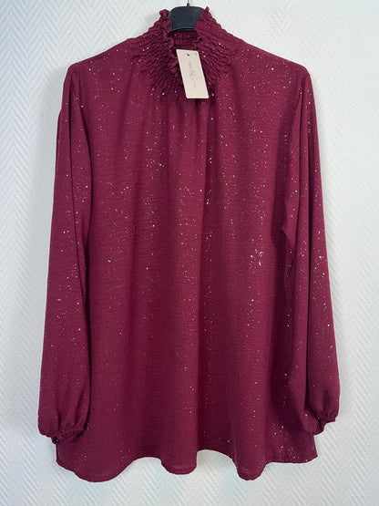 Shirt Bling met turtle hals 42/44/46