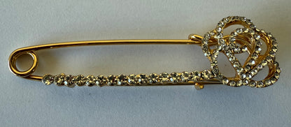 Speld groot voor vest/sjaal of als broche