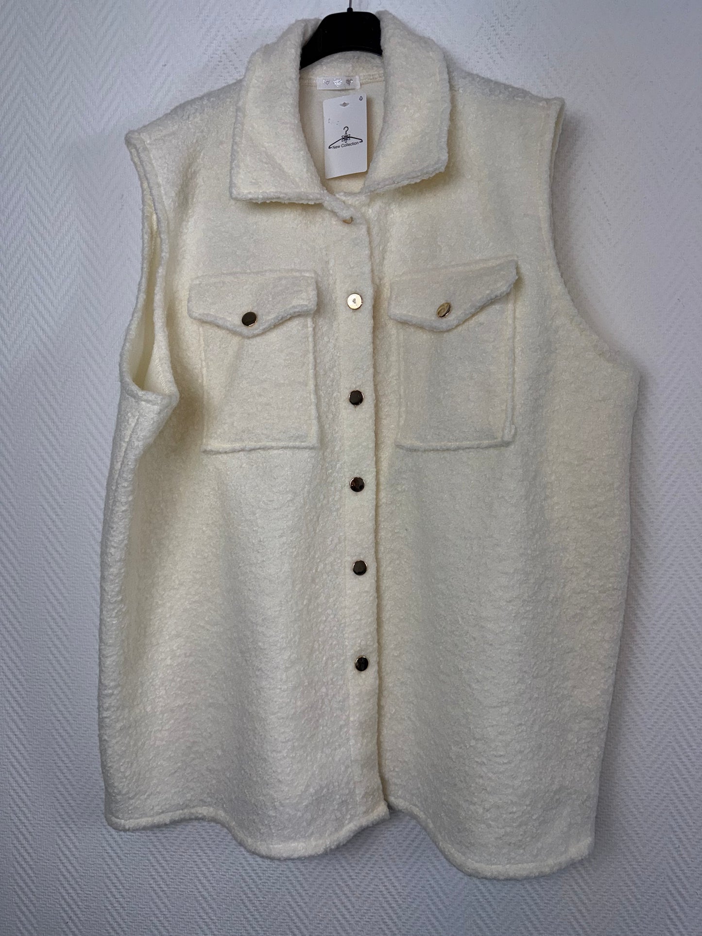 Bouclé gilet 50/52/54