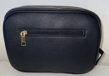 Cross body tasje ruit zwart