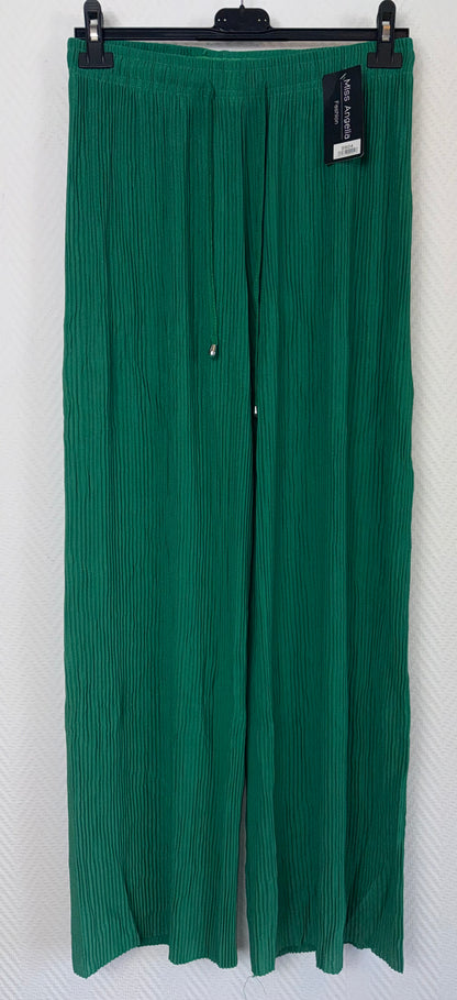 Plissé broek van Miss Angelia 40/42/44/46/48/50