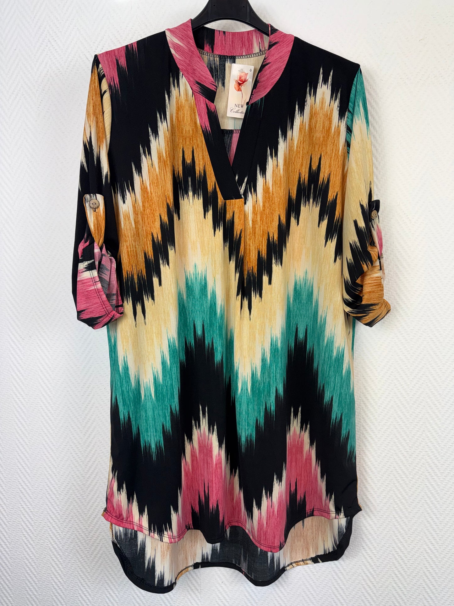 Lang traveltuniek Sabrina 40/42/44/46/48/50
