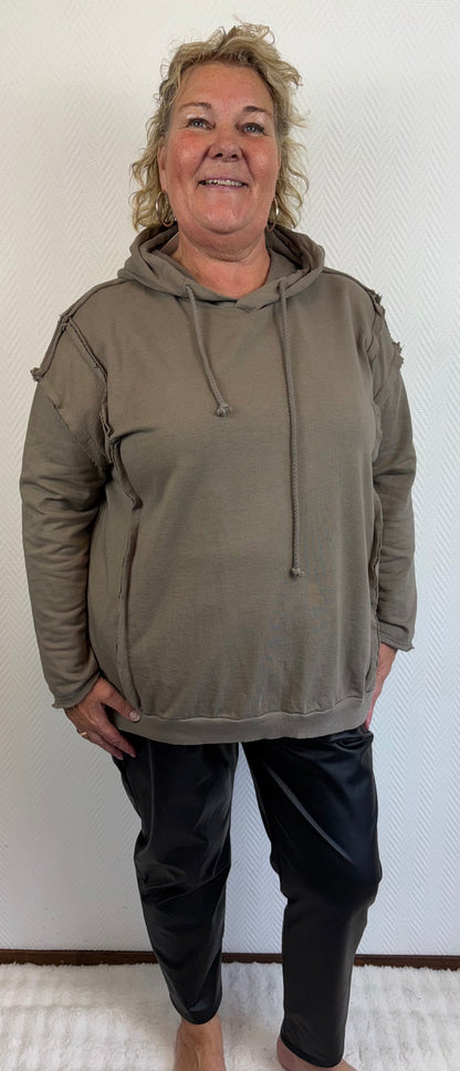 Katoenen hoodies 46/48/50