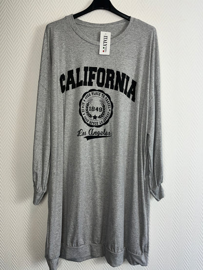 Dunne sweatdress California 46/48/50 kleine 52