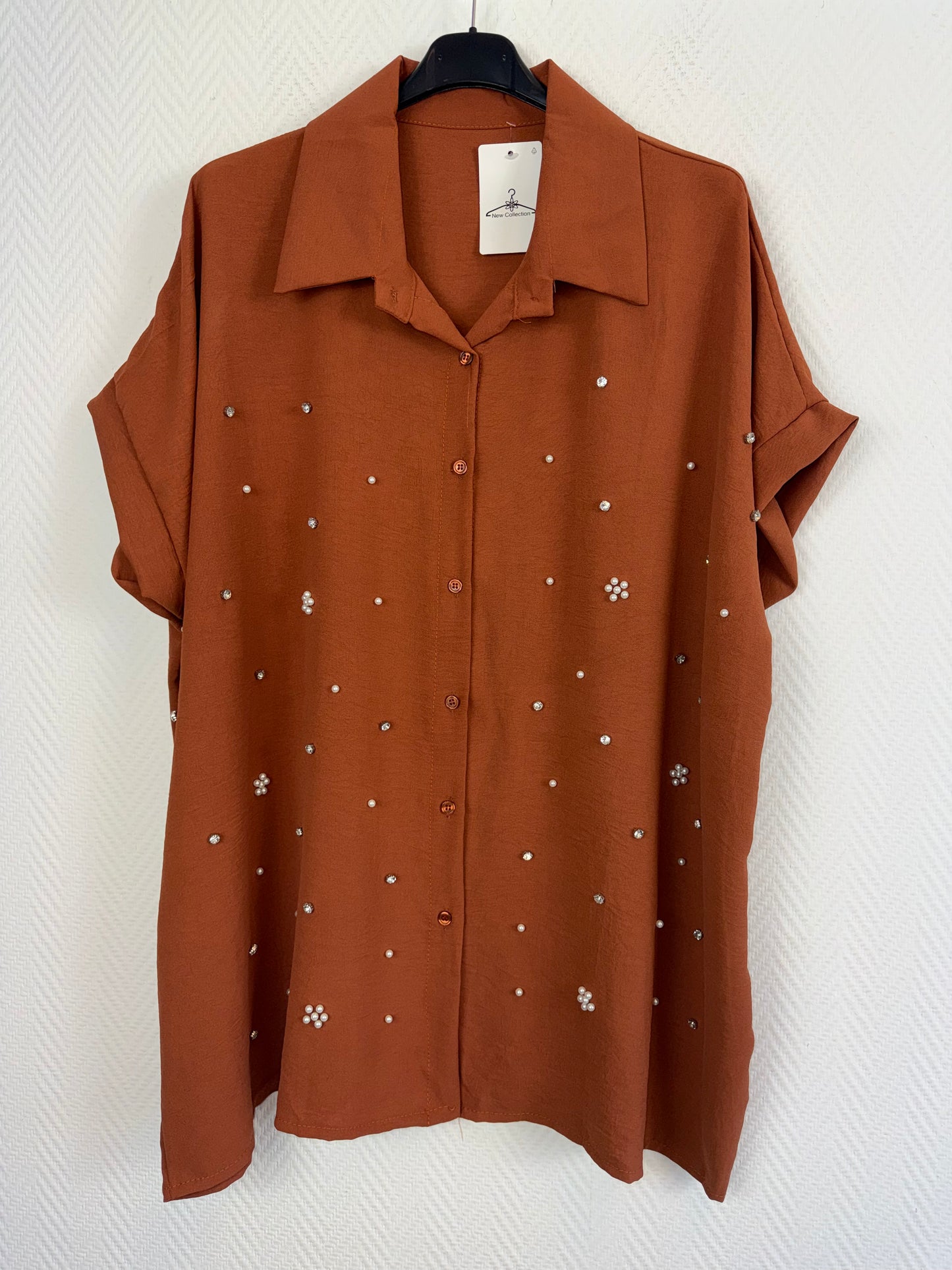 Parel blouse 48/50/52