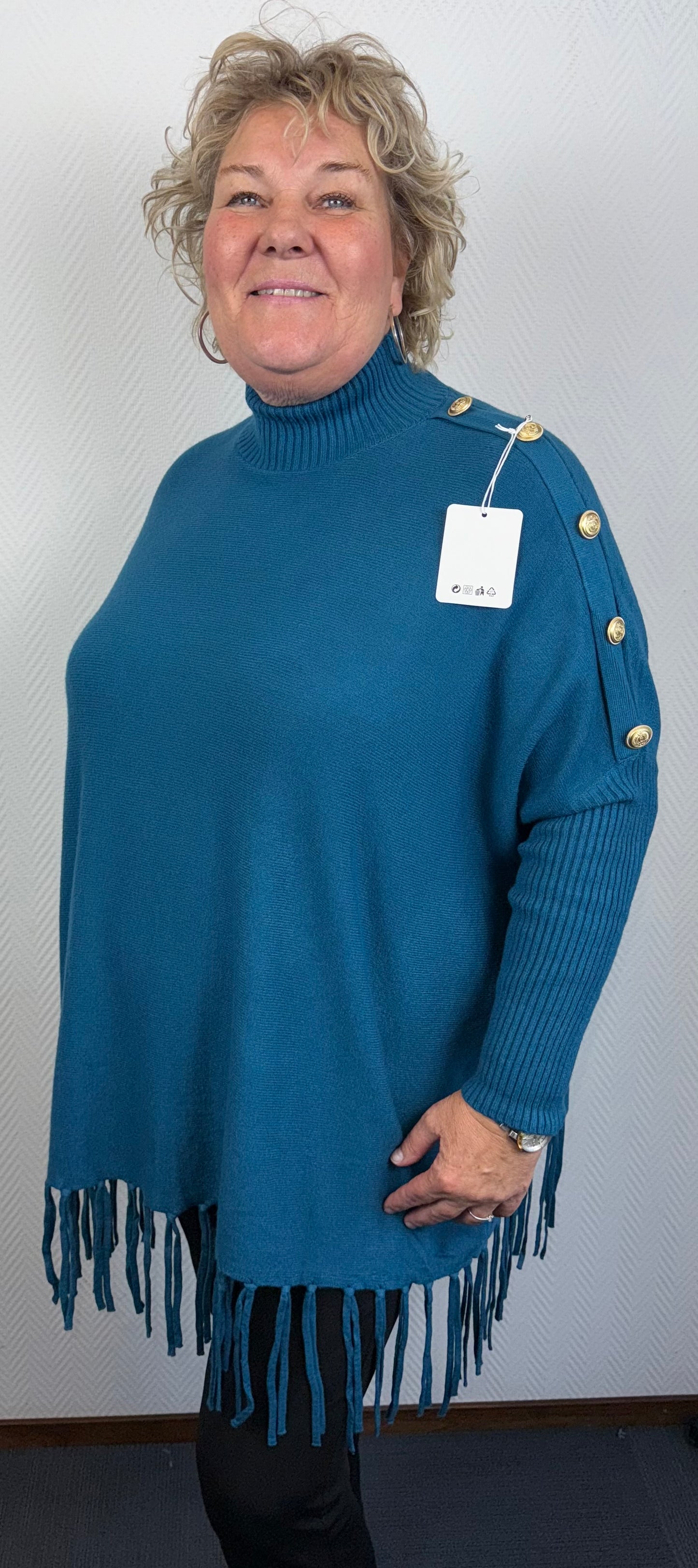 Franje trui 44/46/48/50/52/54