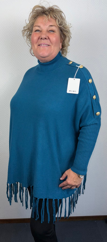 Franje trui 44/46/48/50/52/54