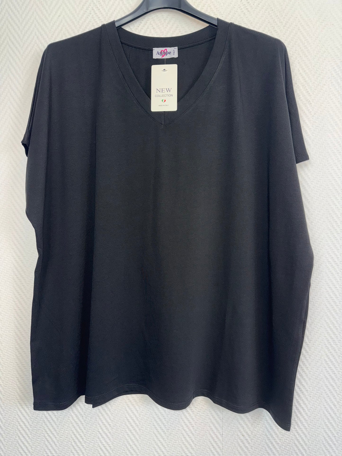 Basis t-shirts stretch katoen 44/46/48/50