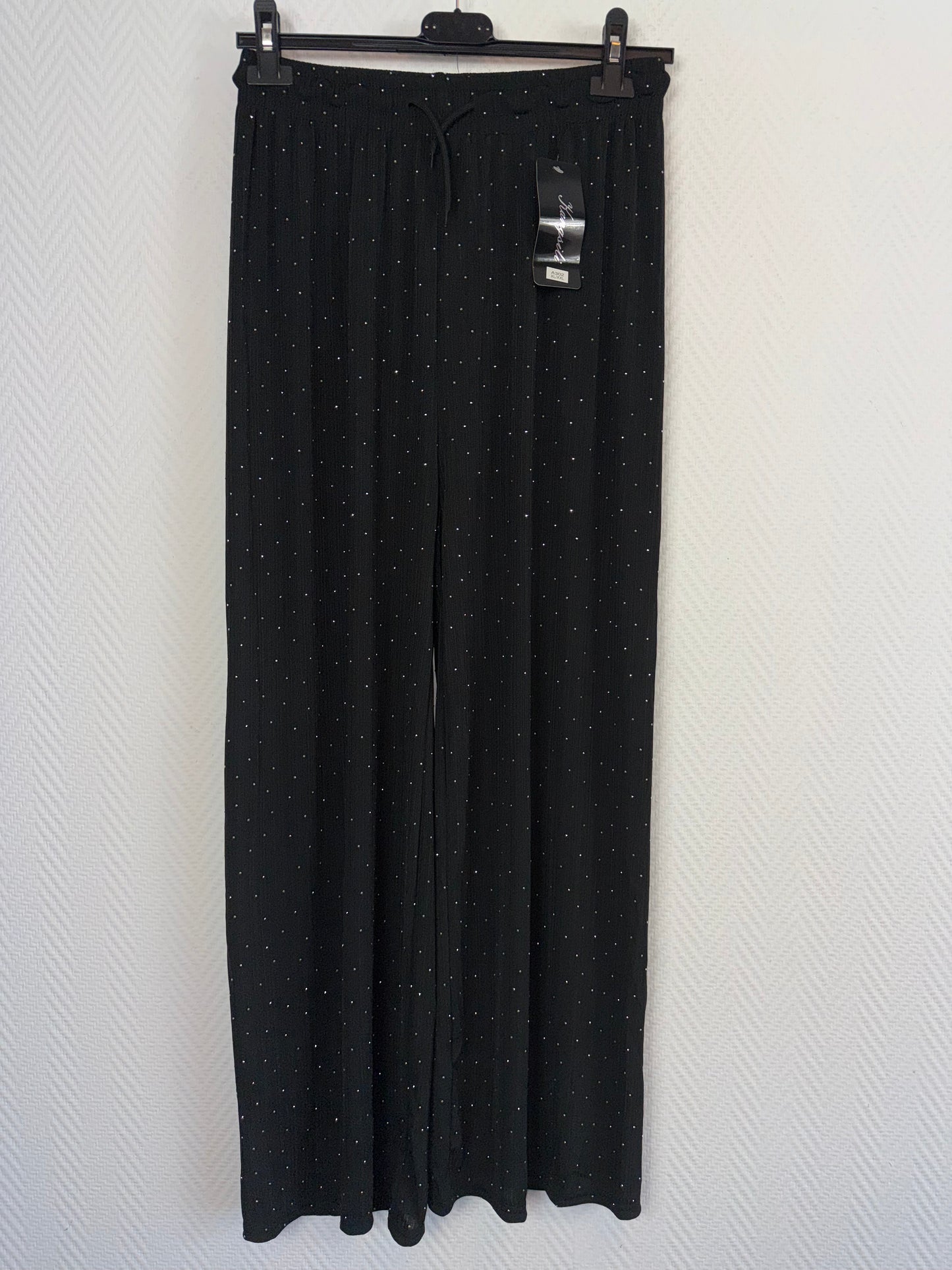 Plissé broek met studs 40/42/44/46