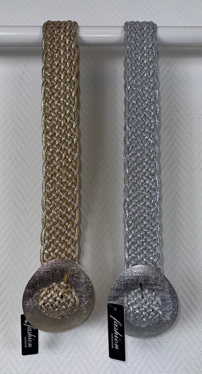 Elastische riemen goud of zilver