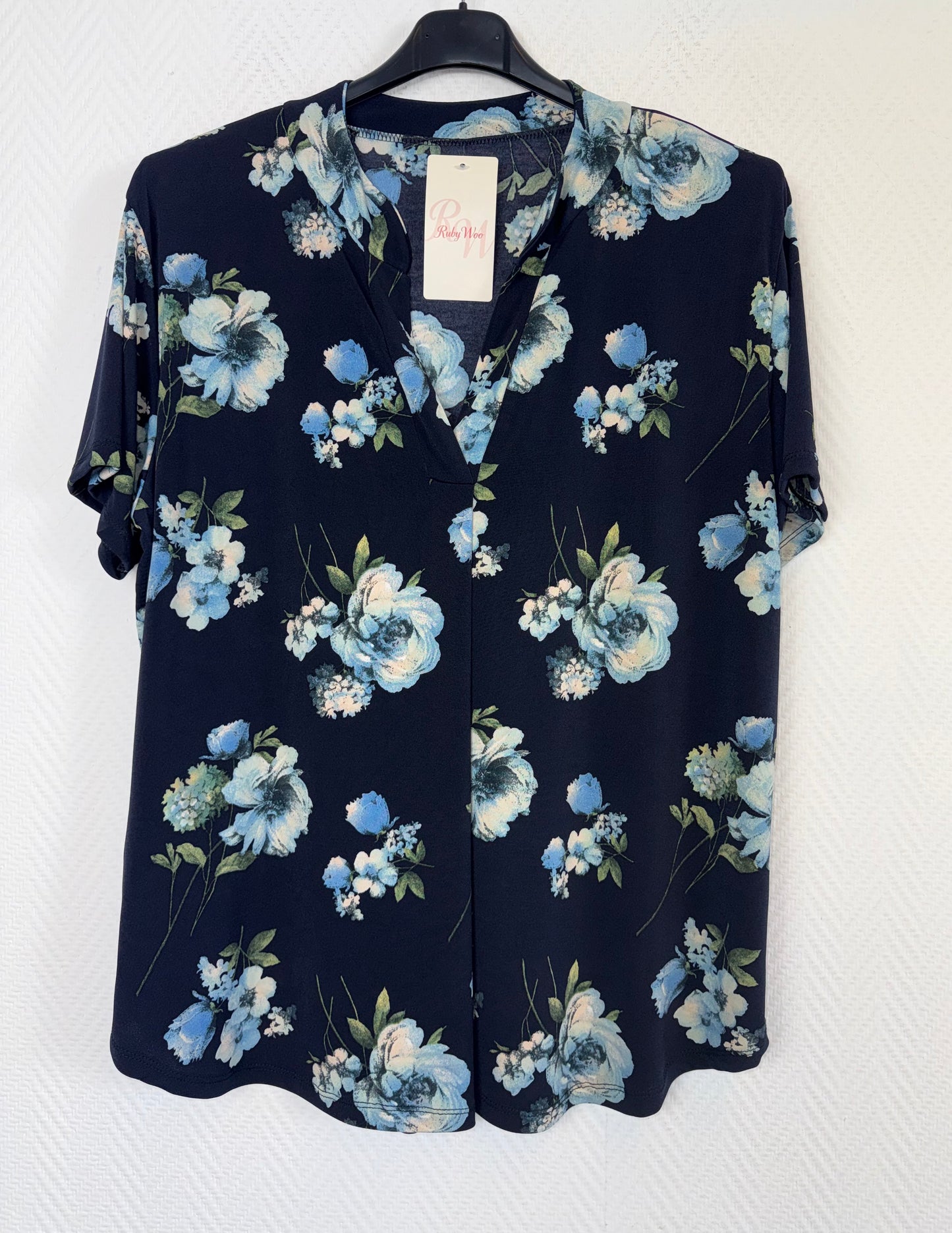 Travelshirt Bloem 40/42/44/46/48/50