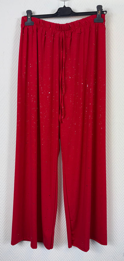 Glitter travelbroek Mia 42/44/46/48/50/52