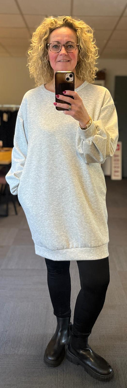 Label sweatdress met legging maat 40/42/44/46