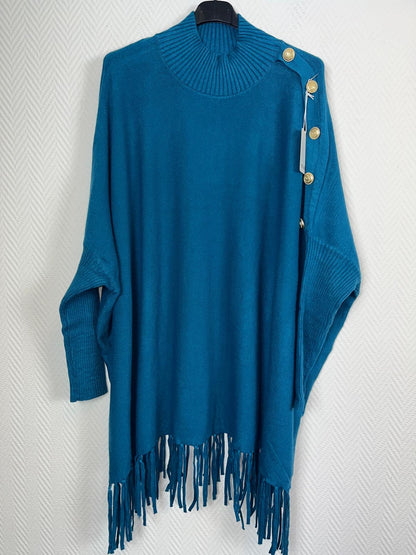 Franje trui 44/46/48/50/52/54