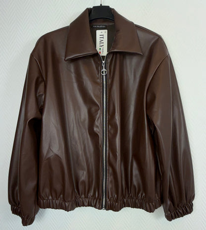 PU leren jasje kort model 44/46/48/50