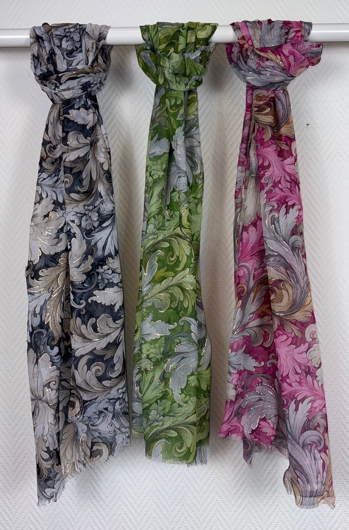 Zijde/Viscose sjaaltjes (1)