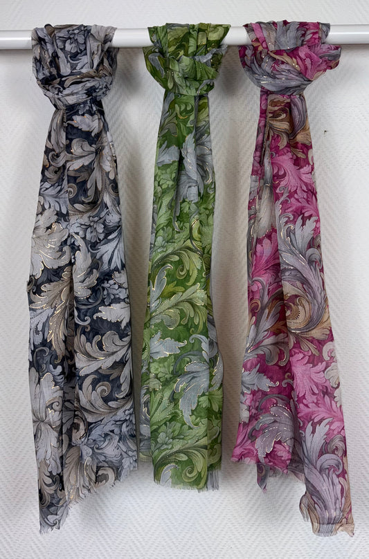 Zijde/Viscose sjaaltjes (1)