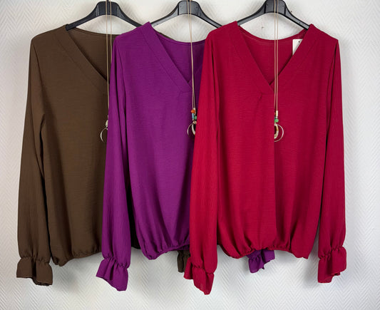 Ballontop met gratis ketting 40/42/44/46