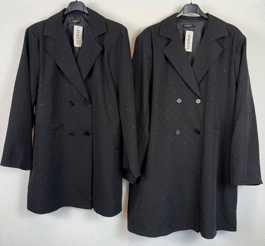 Lange strass blazer 46/48/50 - 50/52/54