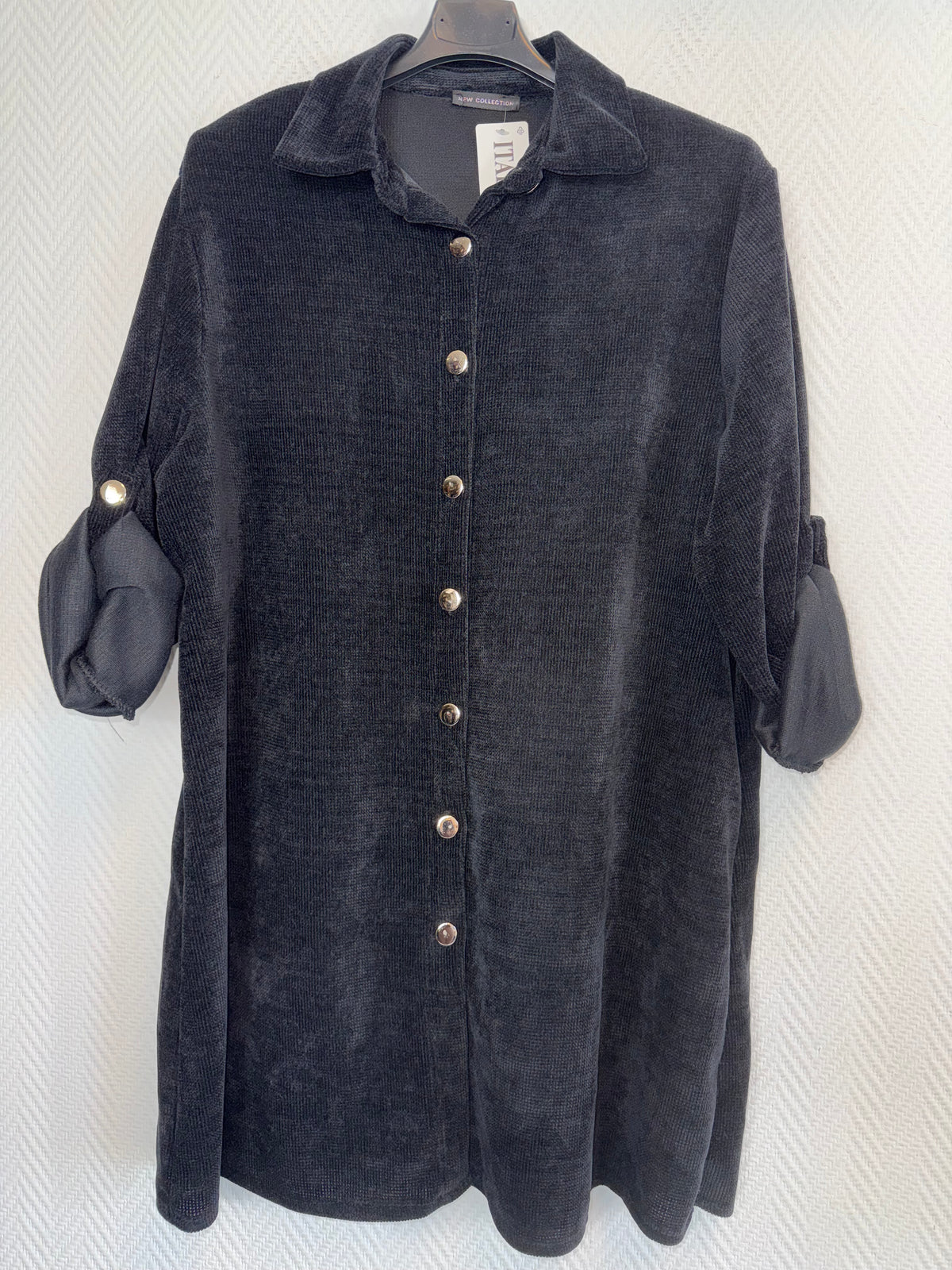 Rib blouse/vest 46/48/50