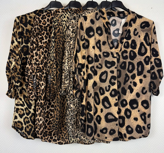 Travelshirt animal 40/42/44/46/48/50