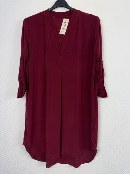 Lang basis tuniek travel 44/46/48/50