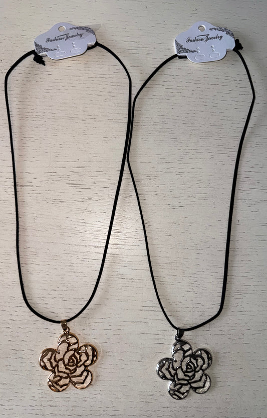 Lange ketting bloem