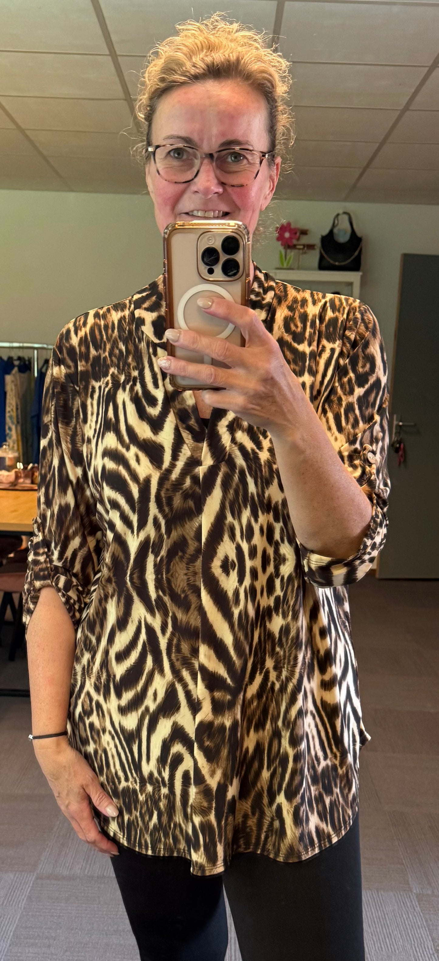 Travel shirt Animal 42/44/46/48/50