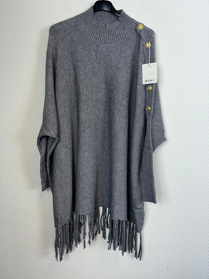 Franje trui 44/46/48/50/52/54