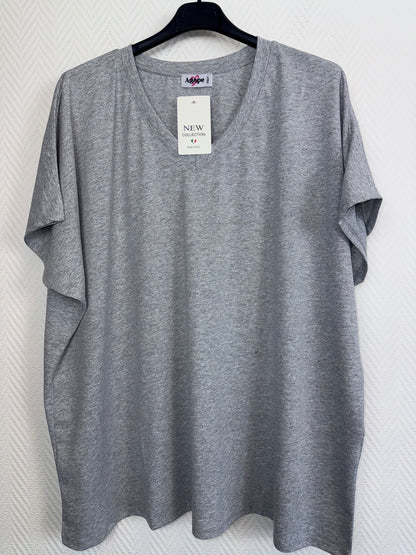 Basis t-shirts stretch katoen 44/46/48/50