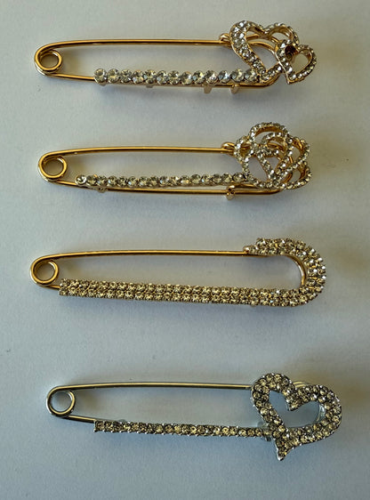 Speld groot voor vest/sjaal of als broche