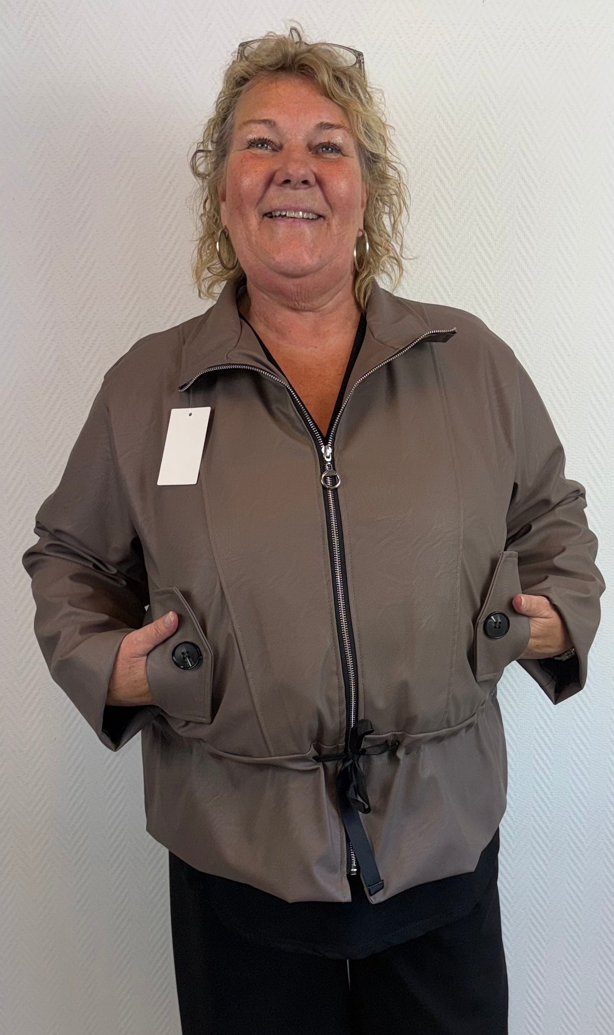 PU leren jas 46/48/50