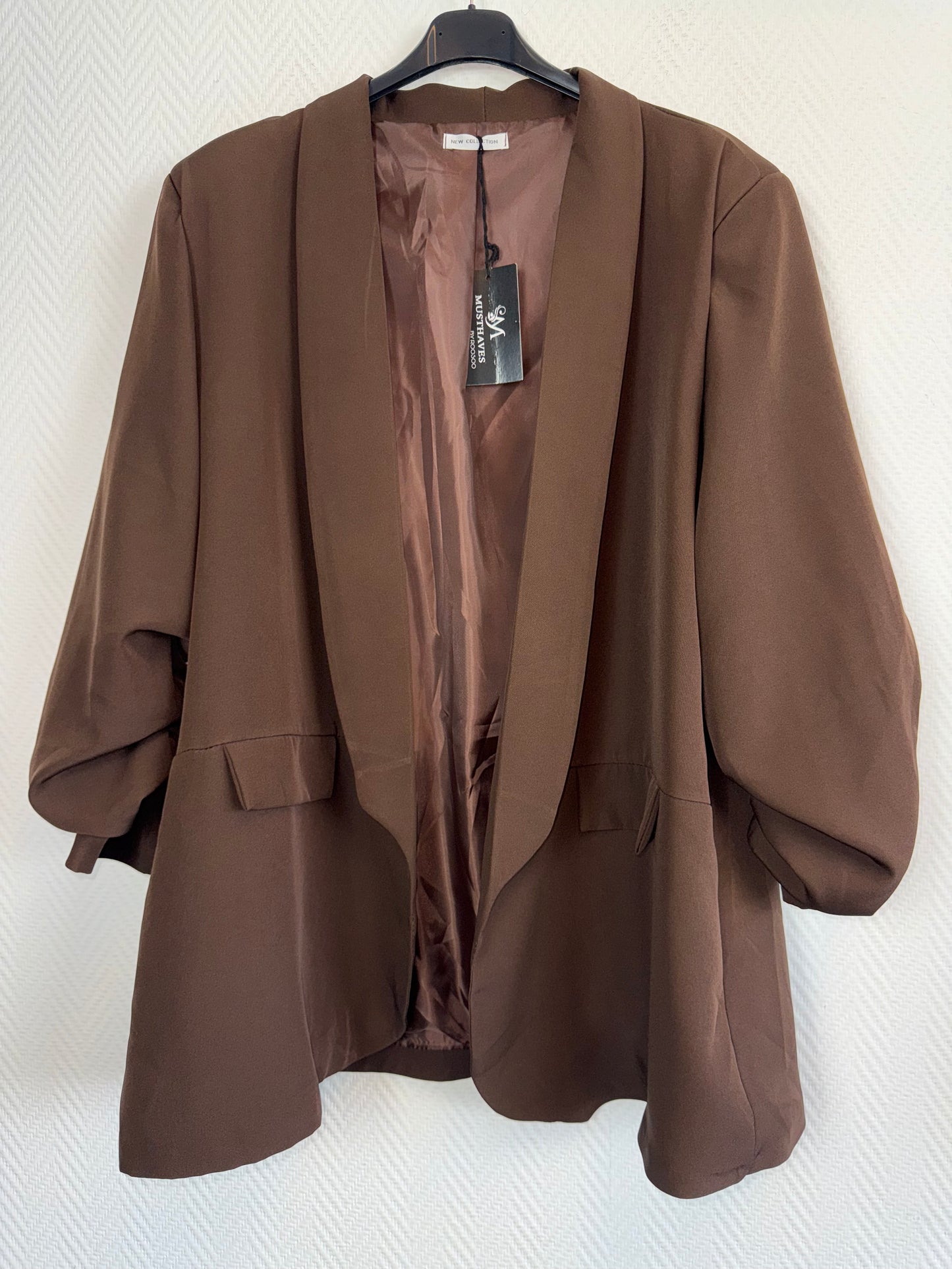 Colbert met gesmokte mouwen 46/48/50
