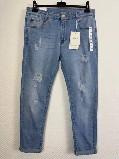G Smack scheuren/strass/glitter 44/46-46/48-48/50-50/52-52/54-54/56