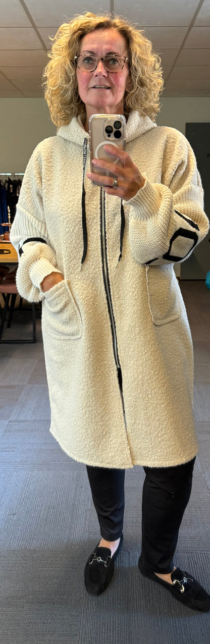 Bouclé vest LOVE 44/46/48