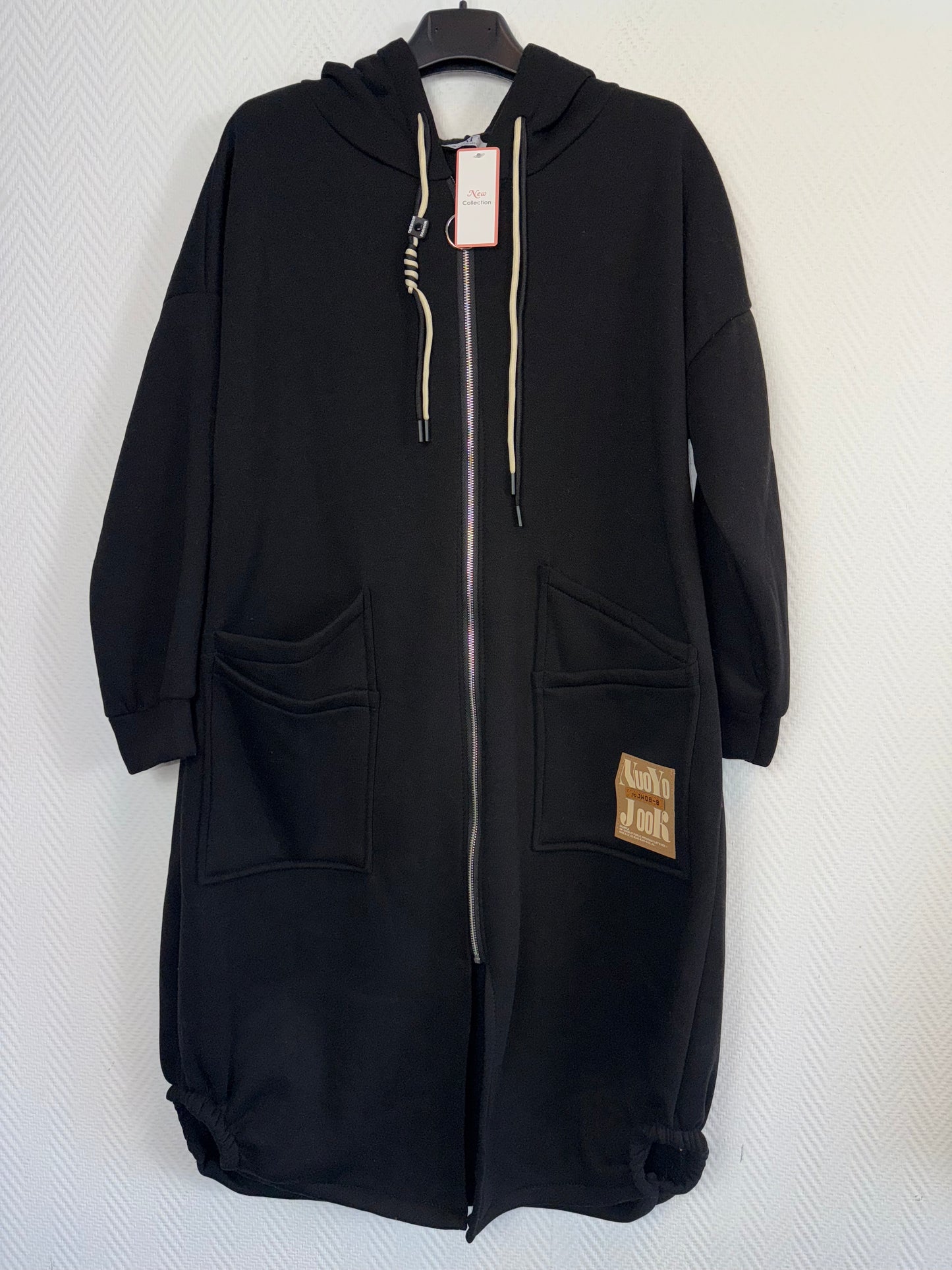 Vest met capuchon en zakken 44/46/48/50