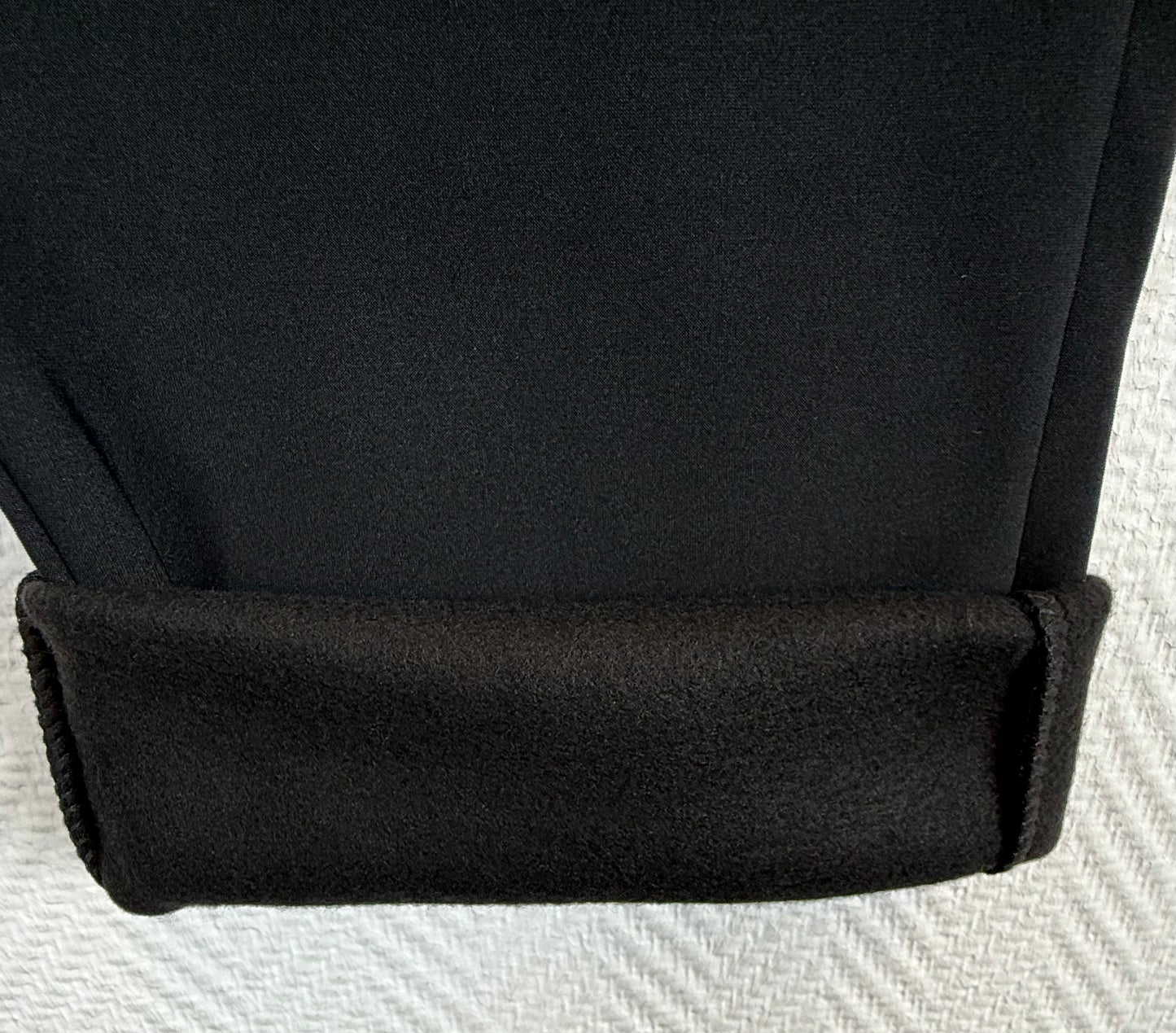 Gevoerde zwarte comfy broek 44-46-48