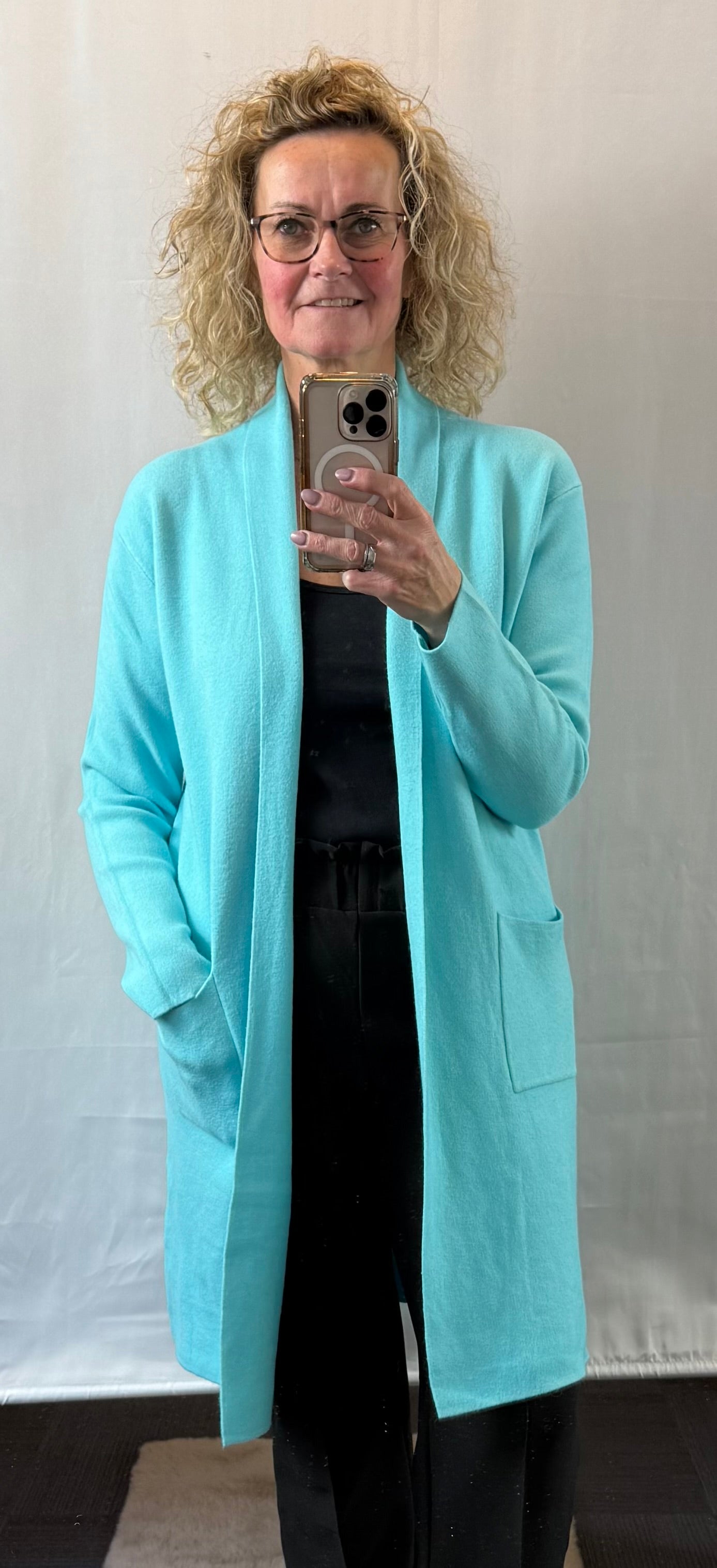 Luxe lang vest maat 40/42/44