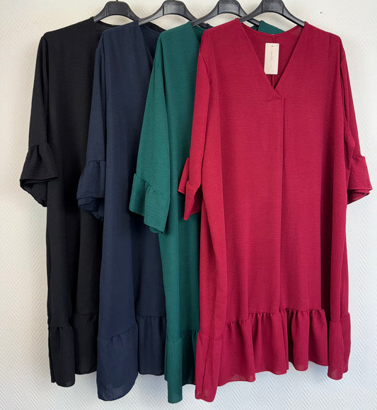 Lang tuniek/jurk Marloes 50/52/54