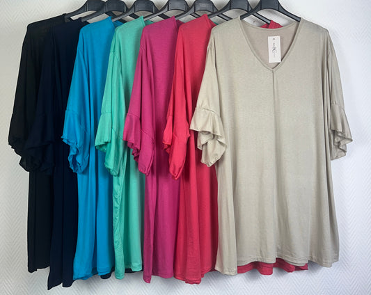 Viscose roezel shirt Nelleke 50/52/54