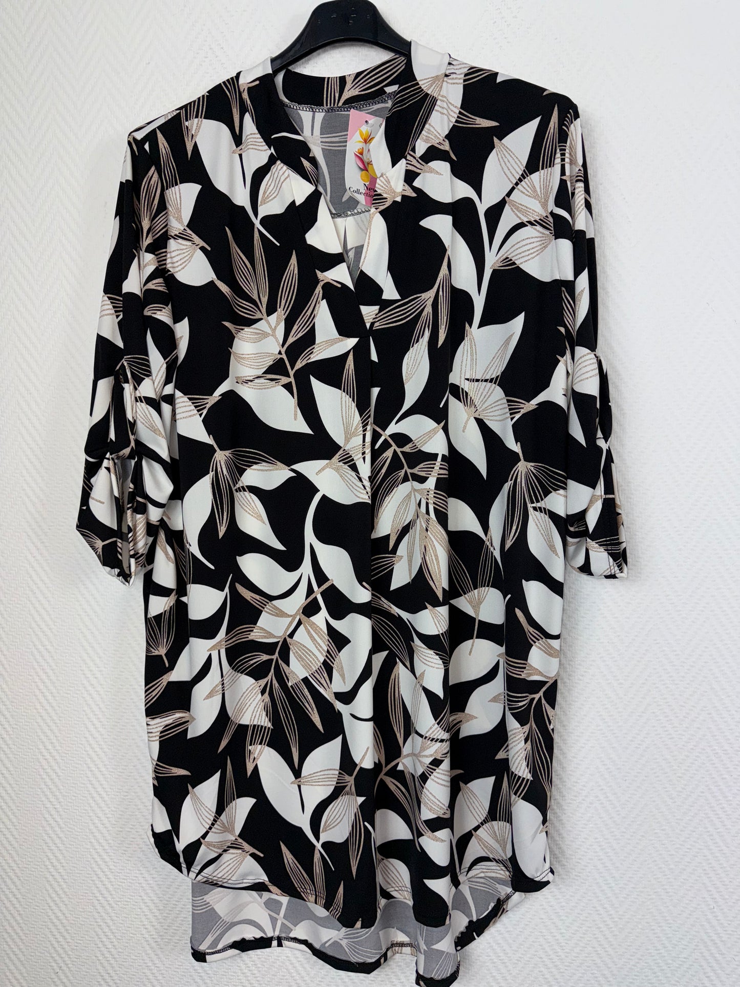 Lang travel tuniek Saskia 42/44/46/48/50