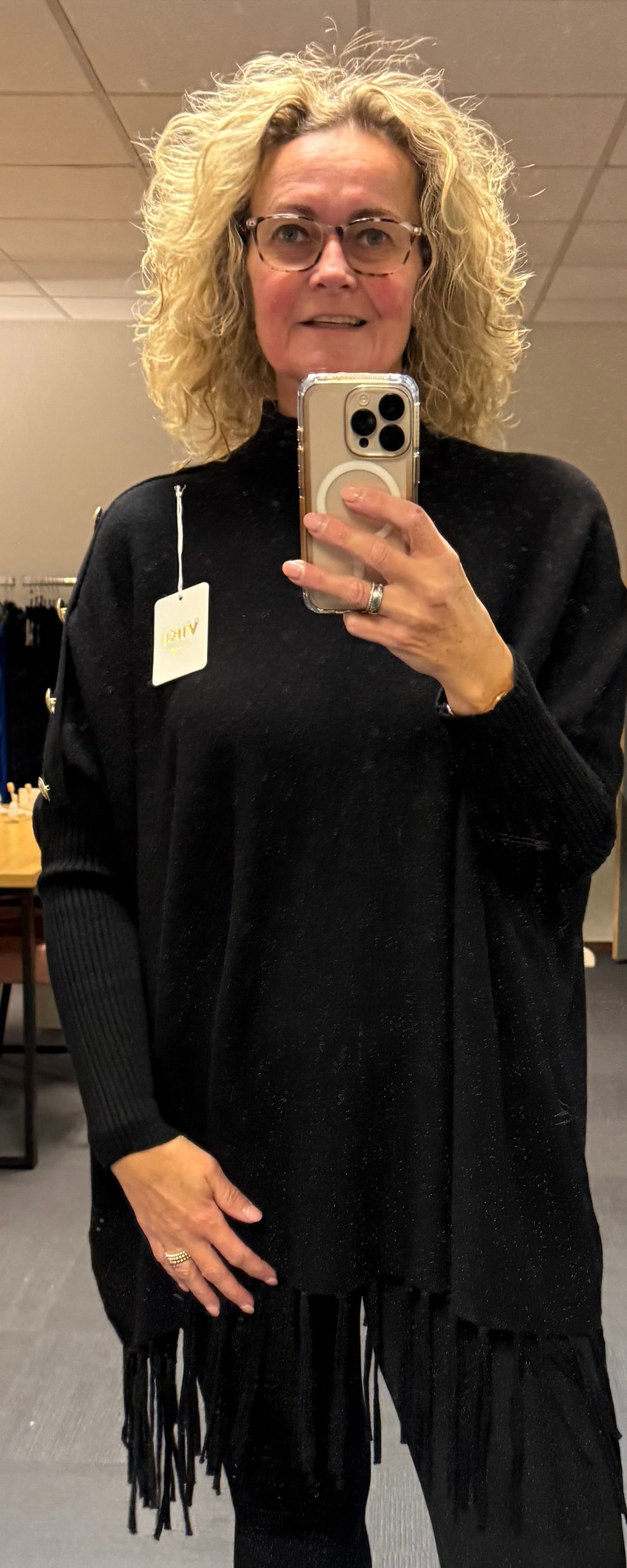 Franje trui 44/46/48/50/52/54