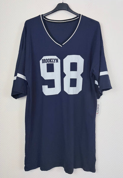 Lang katoenen tuniek/jurk Brooklyn 42/44