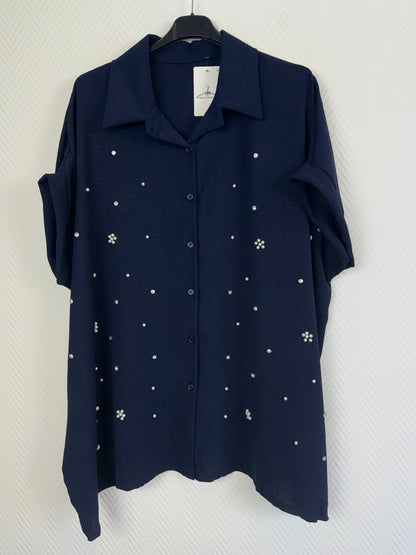 Parel blouse 48/50/52