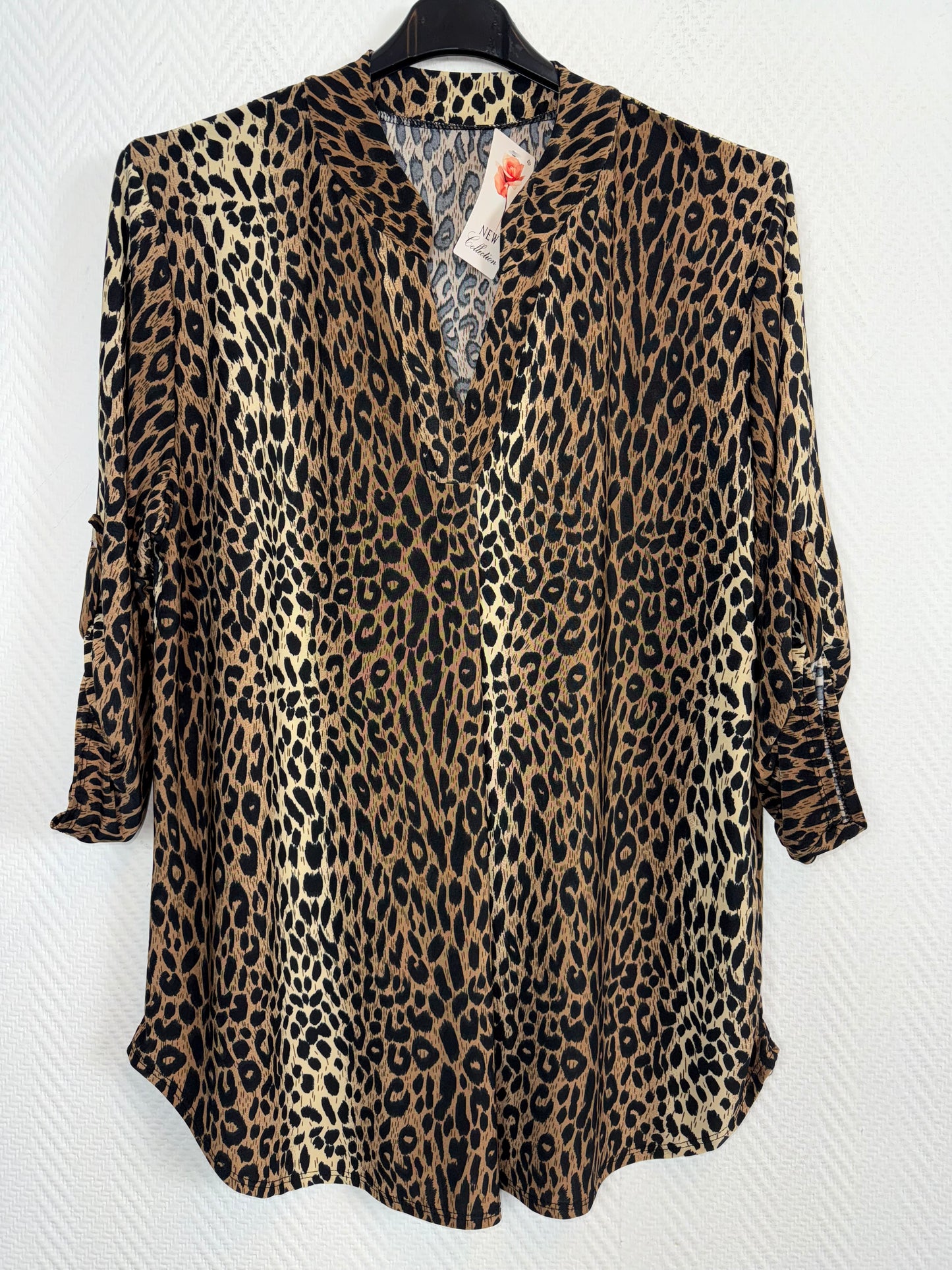 Travelshirt animal 40/42/44/46/48/50