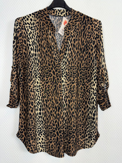 Travelshirt animal 40/42/44/46/48/50