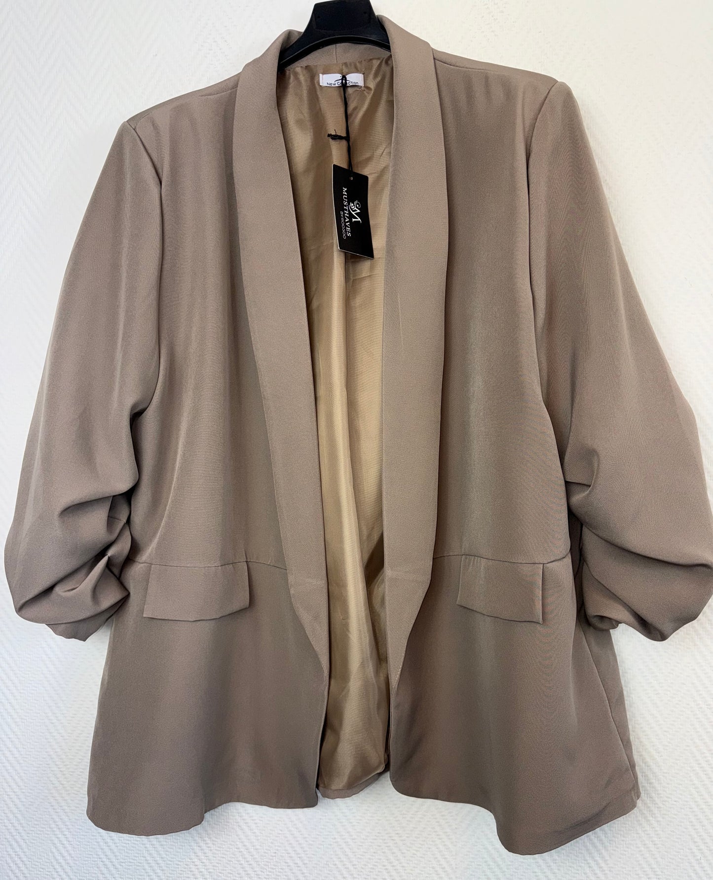 Colbert met gesmokte mouwen 46/48/50