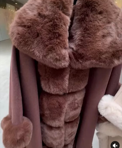 Luxe poncho